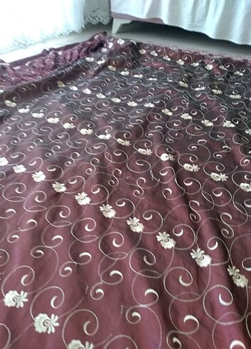 cift kişilik yatak örtüsü ölçü verildi dış hariç dikiş yerinden  - Görsel 5