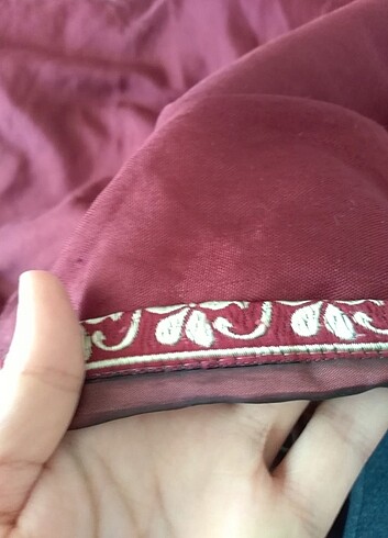 cift kişilik yatak örtüsü ölçü verildi dış hariç dikiş yerinden  - Görsel 10