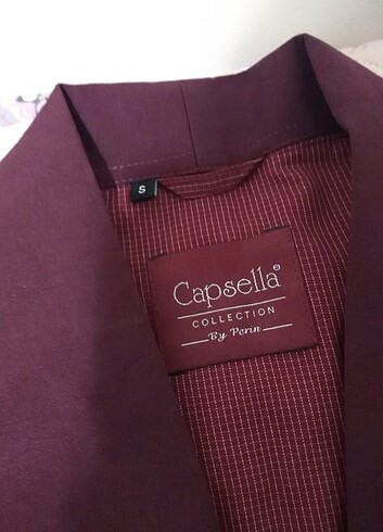 capsella s beden tek parça ropdosambir .kuşağı yoktur kullanılma - Görsel 3