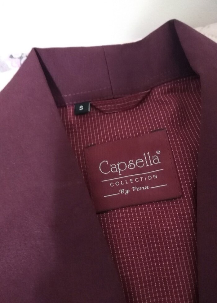 capsella s beden tek parça ropdosambir .kuşağı yoktur kullanılma - Görsel 3