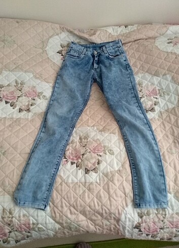 13 yaş kız kot Jean pantolonu ölçü verildi yumuşak yapıda sorunu