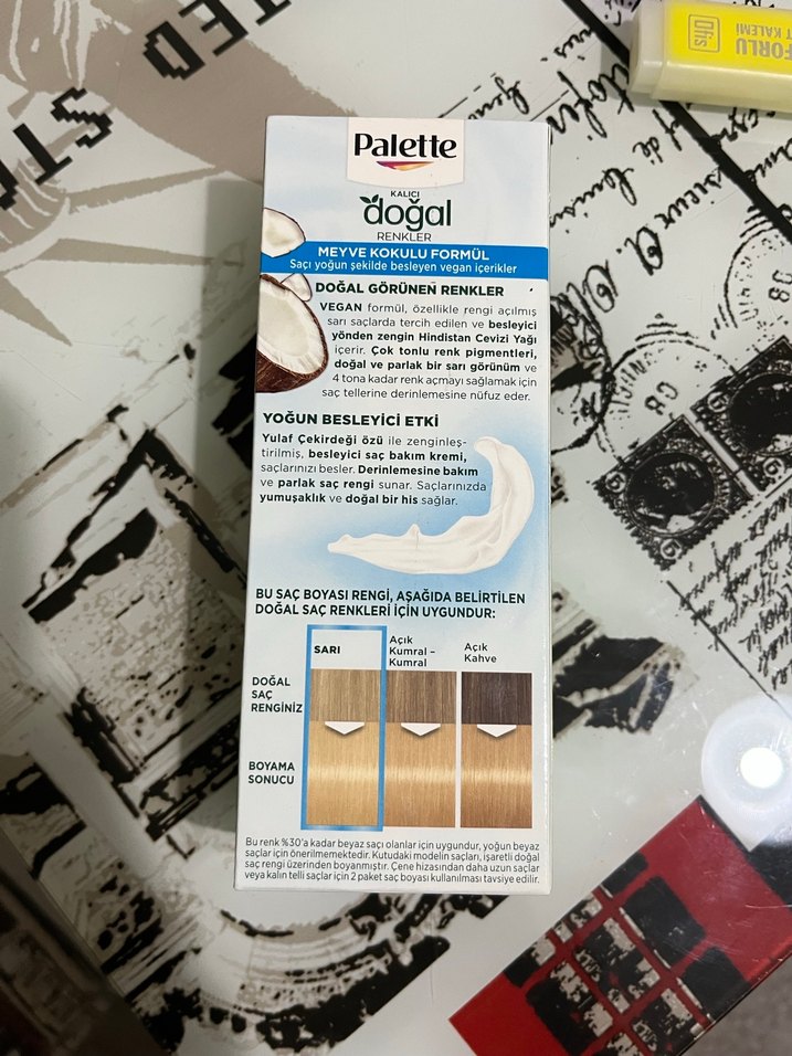 Palette Doğal Görünen Saç Boyası 10-0 Açık Sarı - Görsel 3