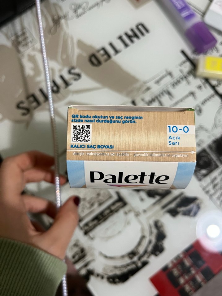 Palette Doğal Görünen Saç Boyası 10-0 Açık Sarı - Görsel 2