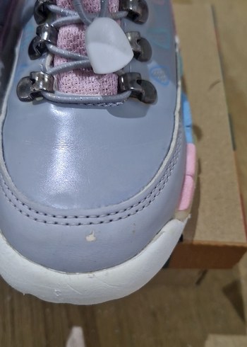 Kız Çocuk Çok Renkli Spor Bot Velcro - Görsel 3