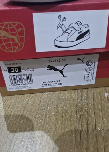 Kız Çocuk Pembe Cırt Cırtlı Spor Ayakkabı - Görsel 6