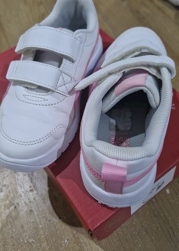 Kız Çocuk Pembe Cırt Cırtlı Spor Ayakkabı - Görsel 5