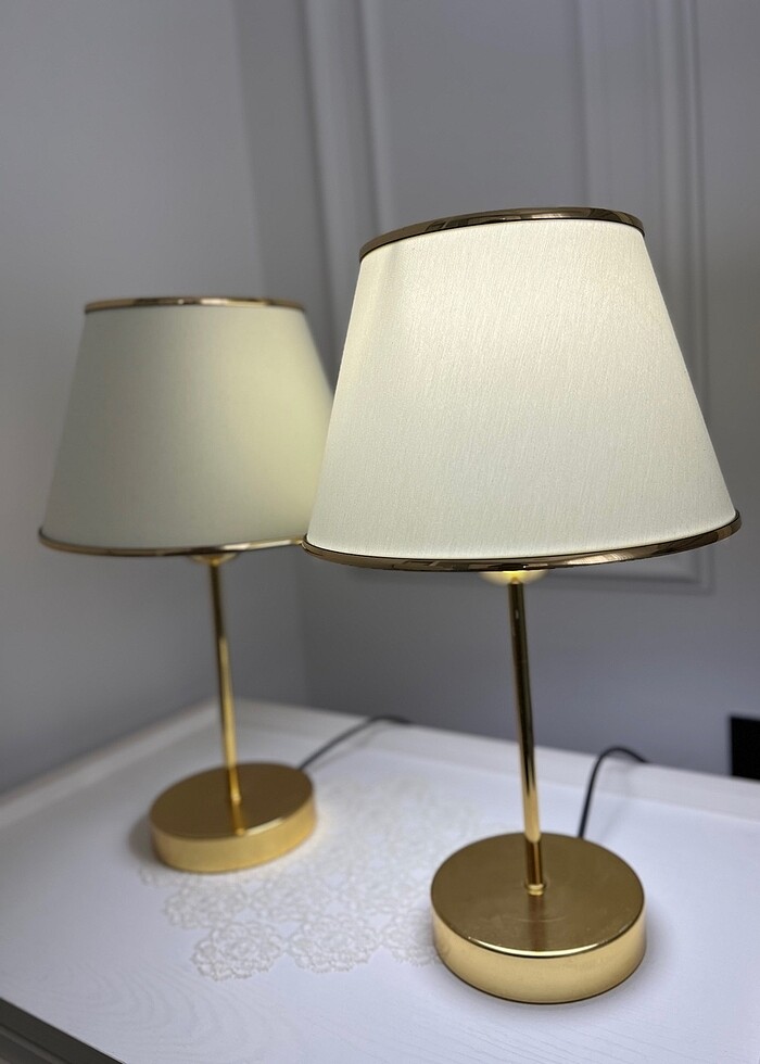 Gold gövdeli abajur - Görsel 2