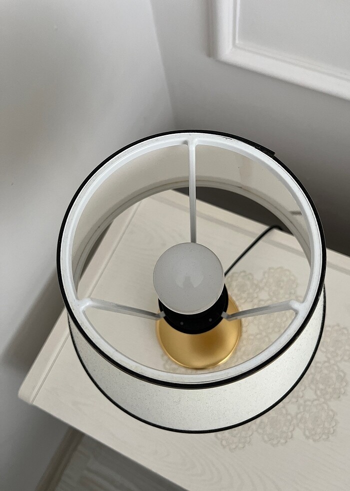 Gold gövdeli abajur - Görsel 5