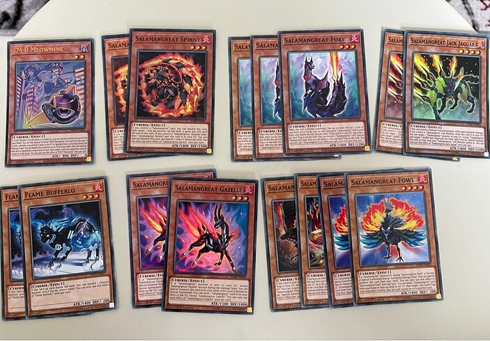  Yugioh Salamangreat destesi
