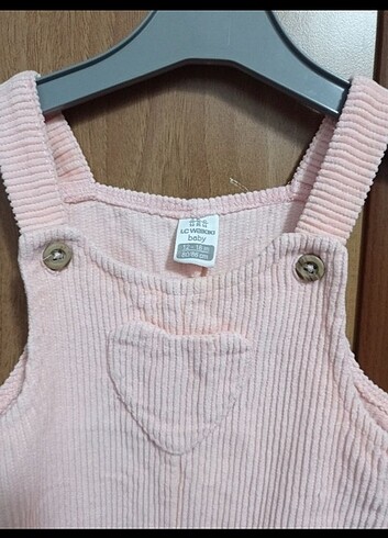 LC Waikiki Pembe çocuk elbisesi