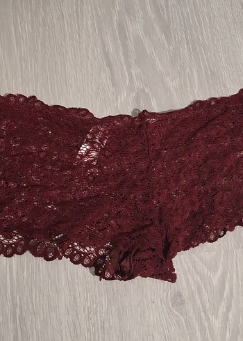 m Beden bordo Renk Bordo Bohem Dantel Sütyen
