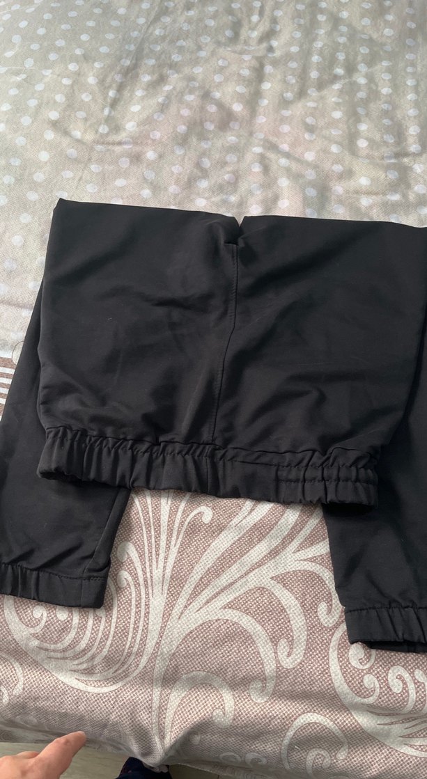 Siyah Rahat Kesim erkek Eşofman Altı - Görsel 2