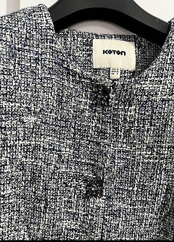 s Beden Koton Blazer 