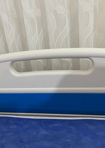 Mavi Hastane Yatağı Kumandalı - Görsel 3