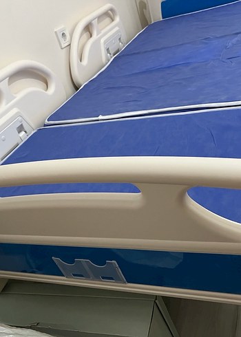 Mavi Hastane Yatağı Kumandalı - Görsel 5