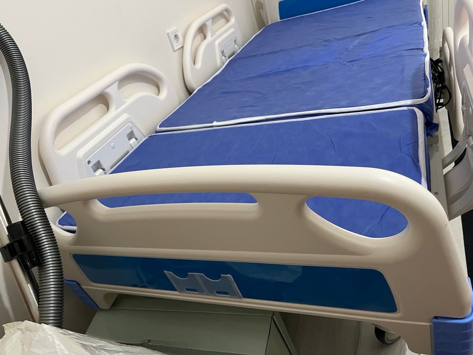 Mavi Hastane Yatağı Kumandalı - Görsel 5