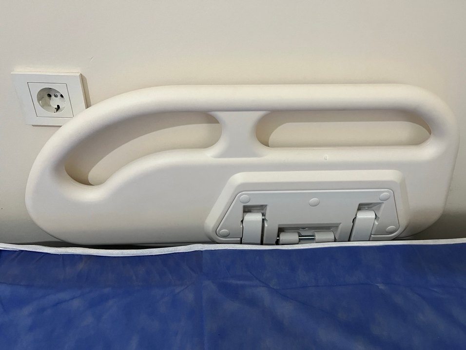 Mavi Hastane Yatağı Kumandalı - Görsel 2