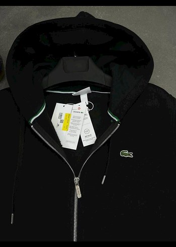 Siyah Fermuarlı Eşofman Takımı - Görsel 5