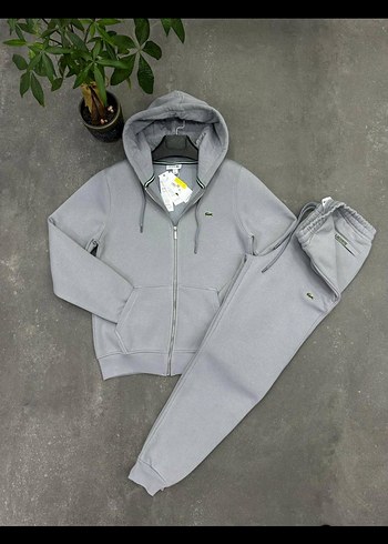 Siyah Fermuarlı Eşofman Takımı - Görsel 2