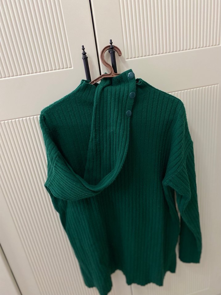 Touche Yeşil Kazak - Görsel 2