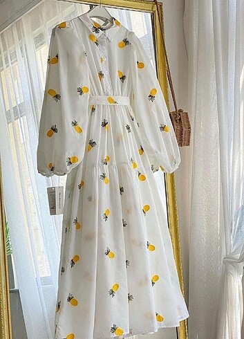 Meri store Ananaslı elbise 