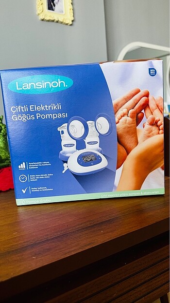 Lansinoh Elektirikli çift göğüs pompası