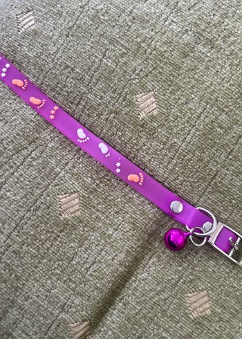 Mor Renkli Kedi Tasması - Görsel 2