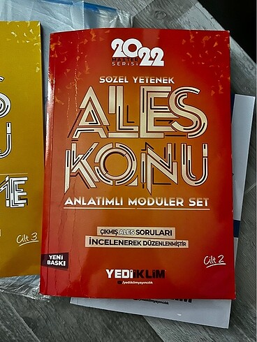 ALES Konu anlatımlı set