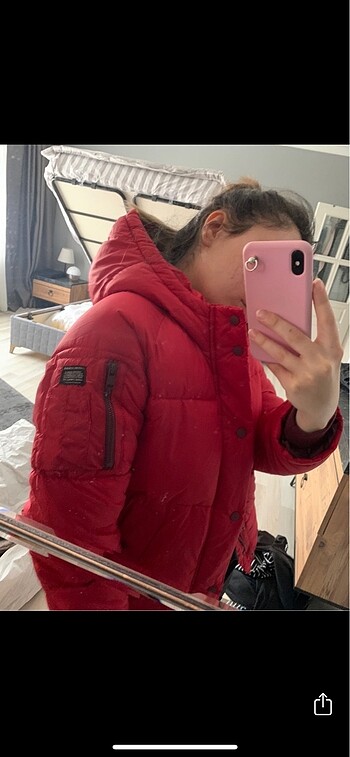 Zara şişme mont