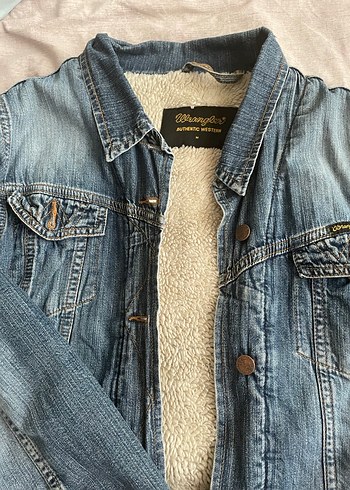 Düğmeli Kadın Mavi Denim Ceket