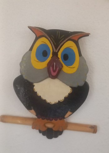 Kahverengi Baykuş Figürin