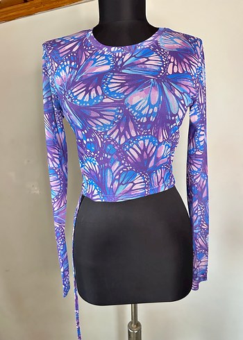 Tül bluz - Görsel 3