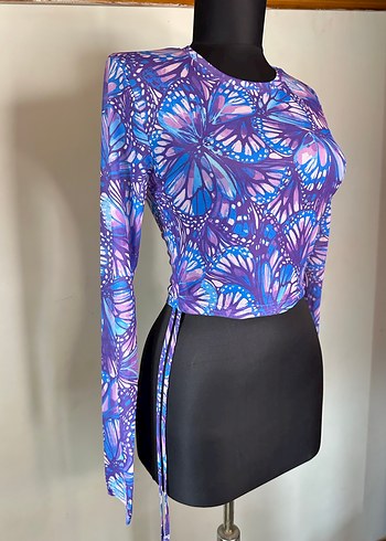 Tül bluz - Görsel 2