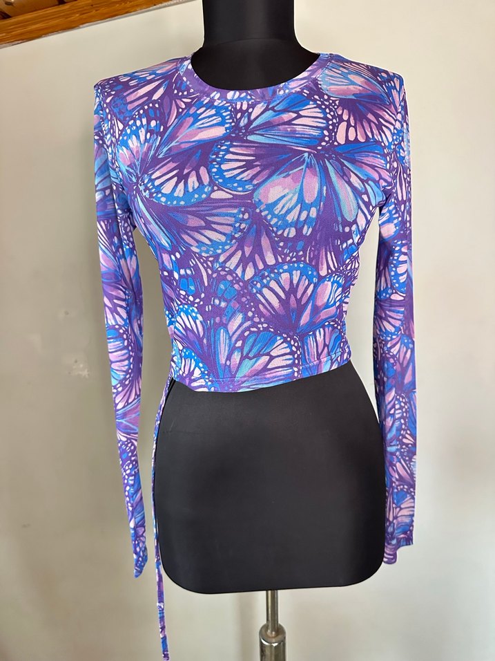 Tül bluz - Görsel 3