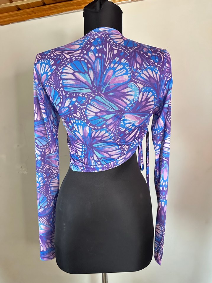 Tül bluz - Görsel 4