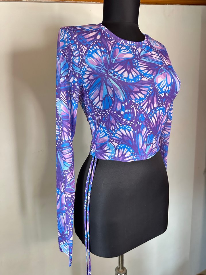 Tül bluz - Görsel 2