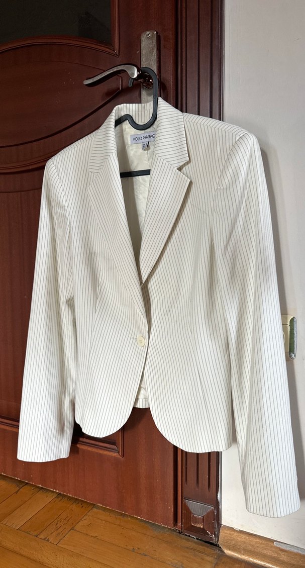 Çizgili Blazer Ceket - Görsel 4