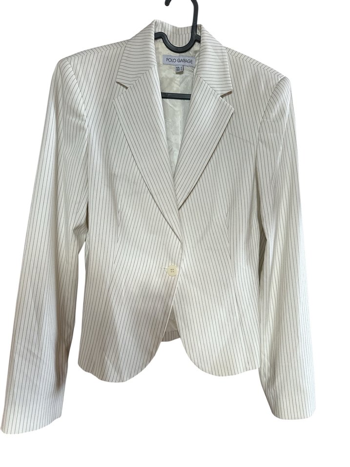 Çizgili Blazer Ceket - Görsel 2