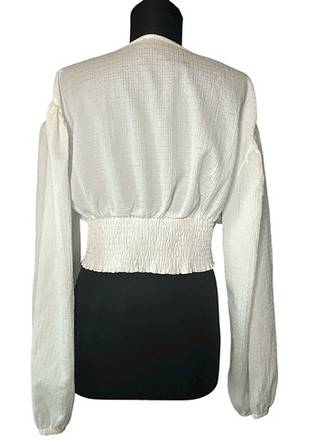 Keten mini bluz - Görsel 2