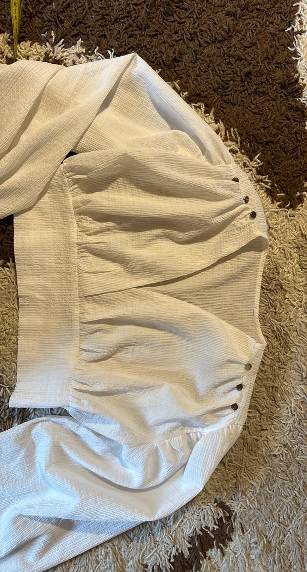 Keten mini bluz - Görsel 5