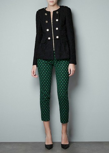 Düğmeli blazer ceket - Görsel 2