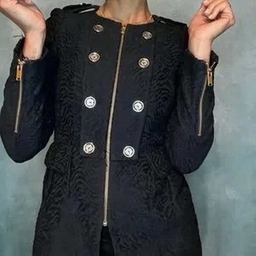 Düğmeli blazer ceket - Görsel 5