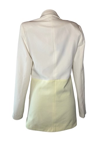 İki renk Blazer ceket - Görsel 2