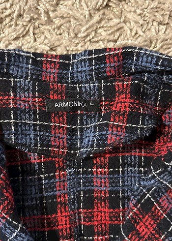 Kısa Ekose Blazer Ceket - Görsel 9