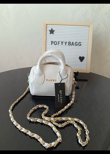 Vakko Zincir Detaylı Çanta - Görsel 4