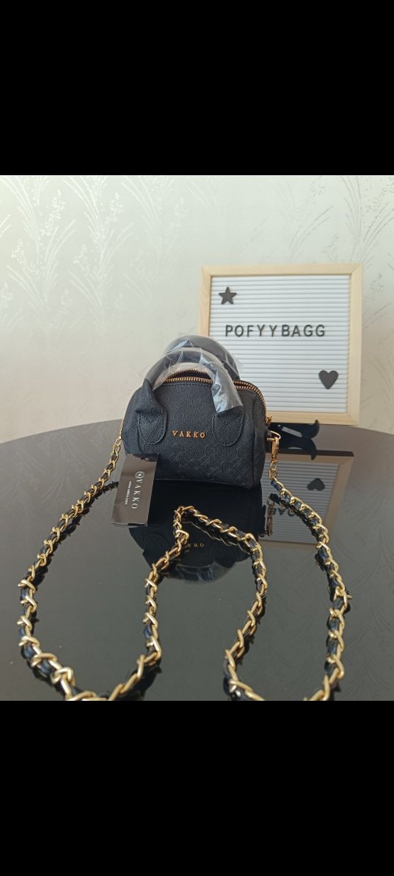 Vakko Zincir Detaylı Çanta - Görsel 5