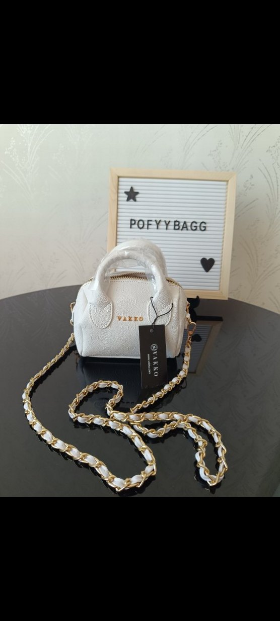 Vakko Zincir Detaylı Çanta - Görsel 4