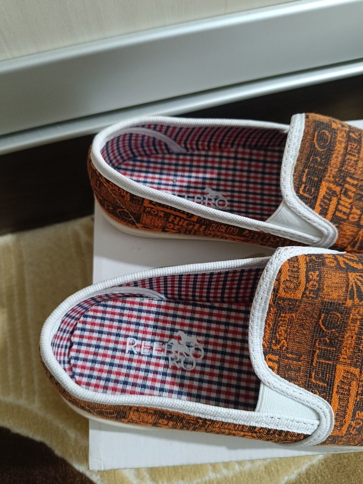 Renkli Desenli Kahverengi  Espadril - Görsel 3