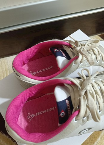 Beyaz Kadın Spor Ayakkabısı Velcro Detaylı - Görsel 3