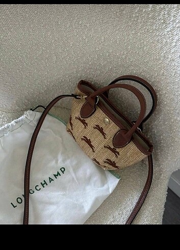 Lonchmp model hasır çanta 